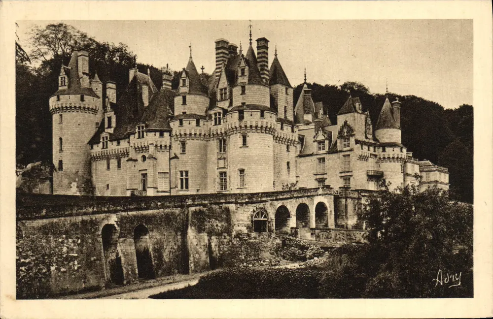 Schloss Rigny-Ussé — Loire — Edition d'Art des Nouvelles Galeries - Vorderseite