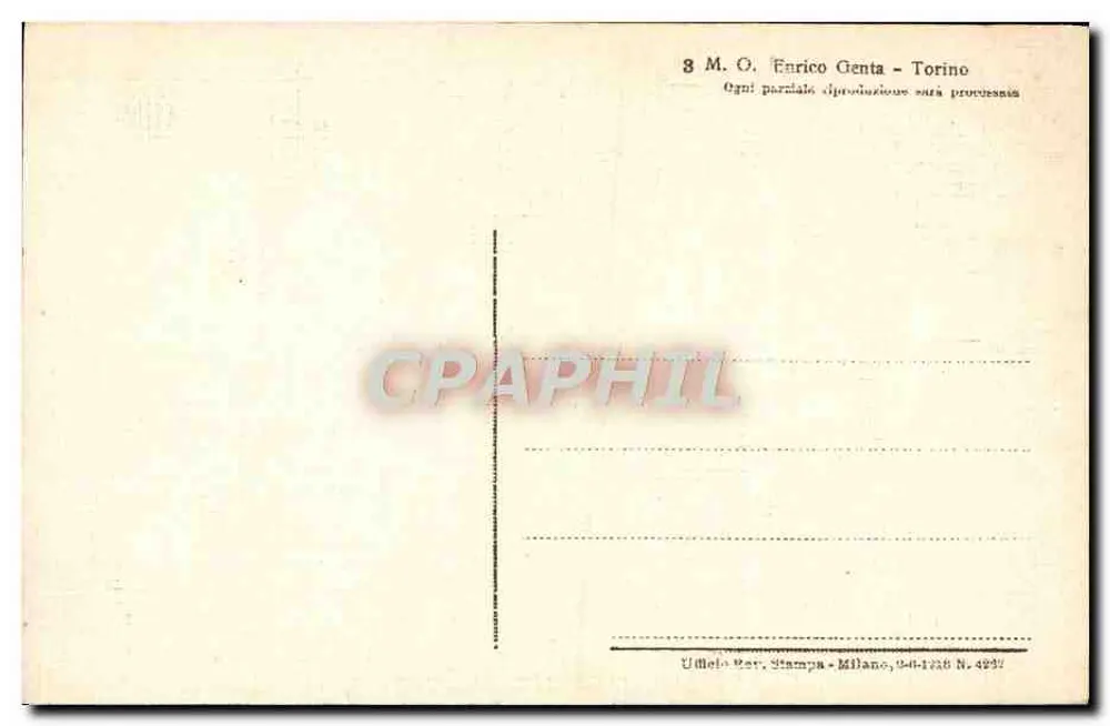 Chatillon (altitude 550) — Ponte sul Marmora presso l'Hôtel de Loadres — Ufficio Per. Stampa Milano - Verso