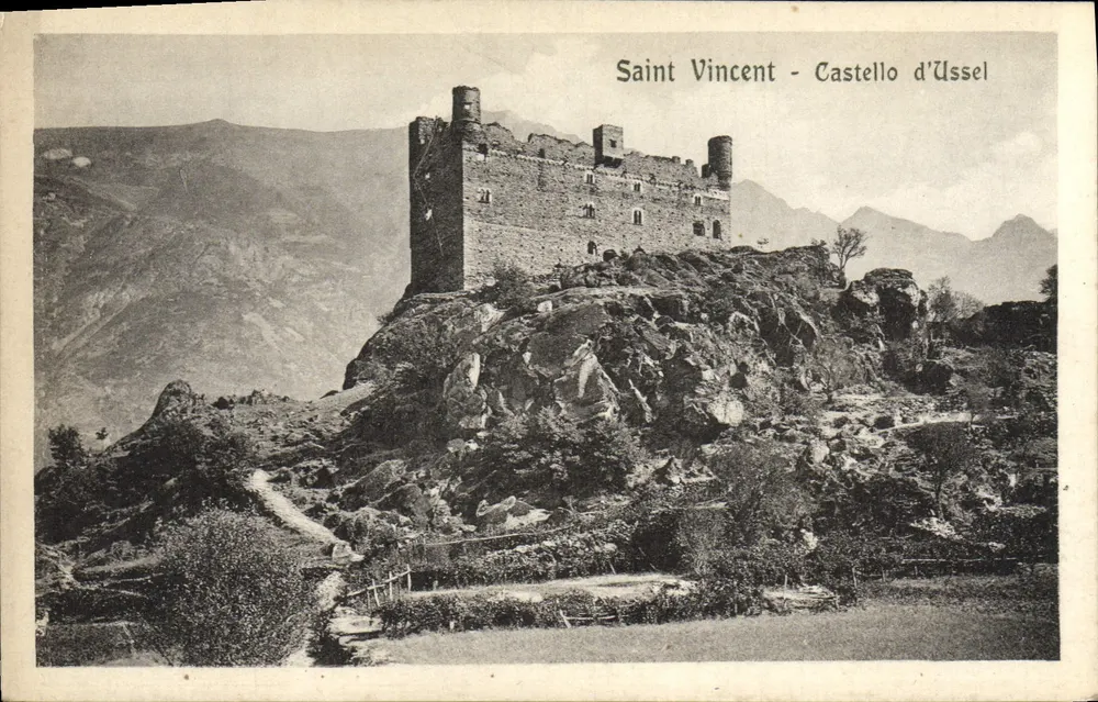 São Vicente - Castelo d'Ussel — editor Ed. Marchiando Pietro, n° 7674 - Frente