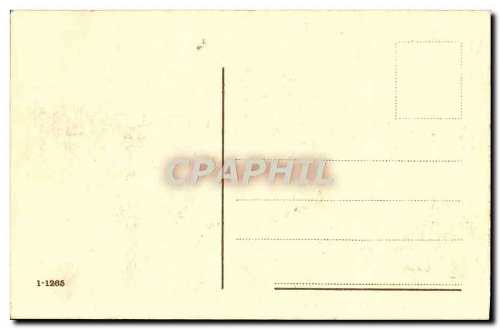 Génova — Truogoli de S. Brigida — editor desconocido, n.º de serie 1-1285 - Reverso