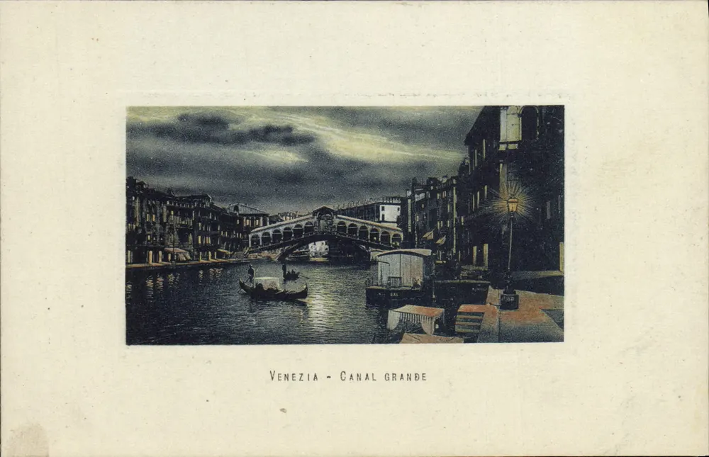 Veneza - Canal Grande — Ponte di Rialto — n° 43729-181 - Frente