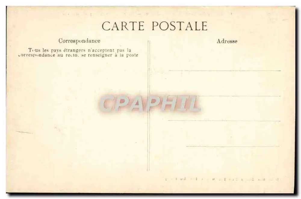 Bordj-Bou-Arréridj (Algerien) — Markt und Bahnhofsbezirk — Edition Oscar Geoffroy - Rückseite