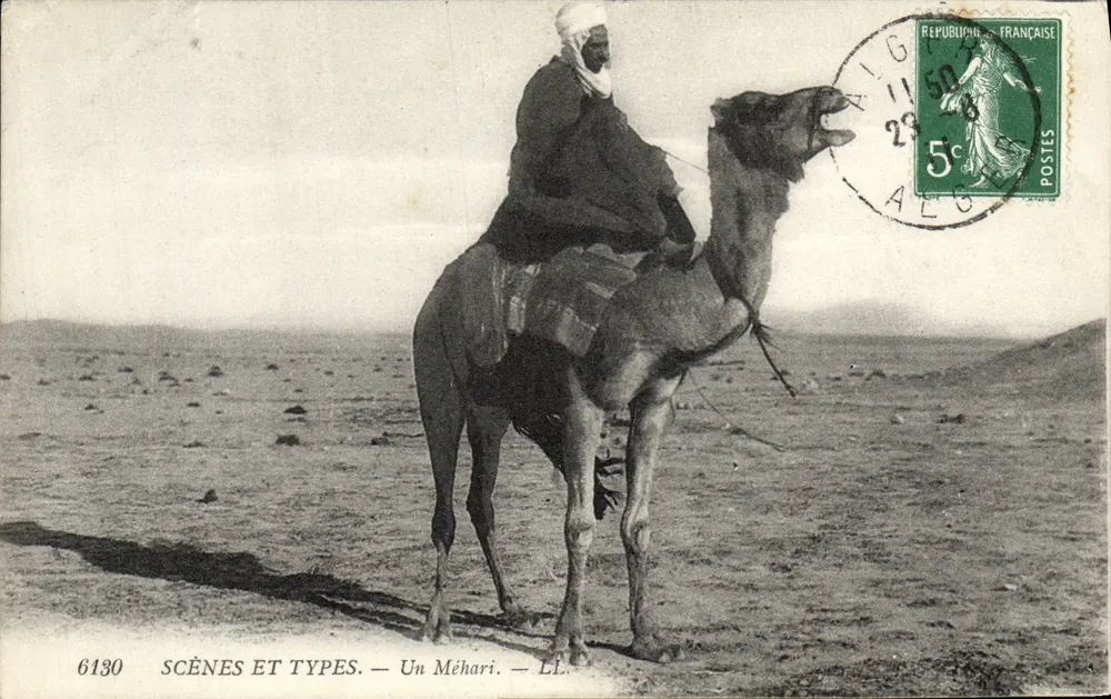 Um Méhari — SCÈNES ET TYPES — n°6130 — LL. - Frente