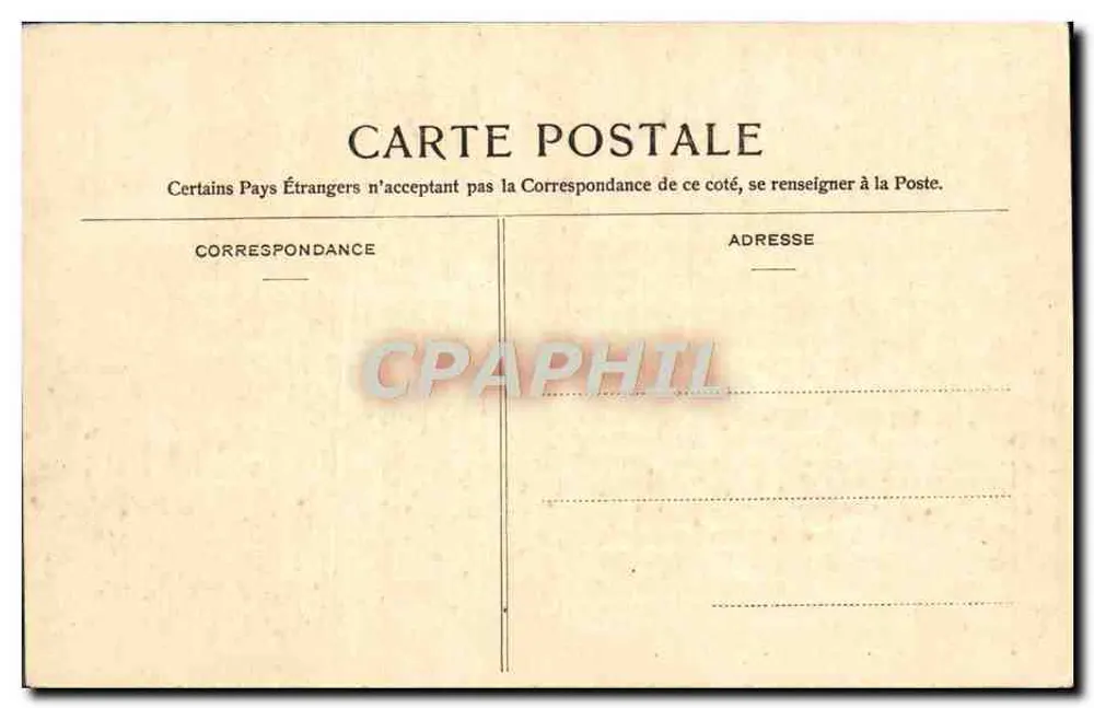 Maison-Carrée — O Mercado — Arredores de Argel - Verso