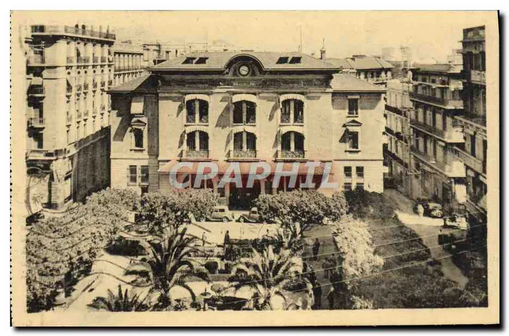 Oran - Hotel der Post und Place de la Bastille — Édition La Gigogne, Alger, n° 407 - Vorderseite