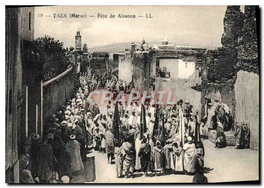 Taza (Marocco) — Festa di Aïsaoua — LL - Recto