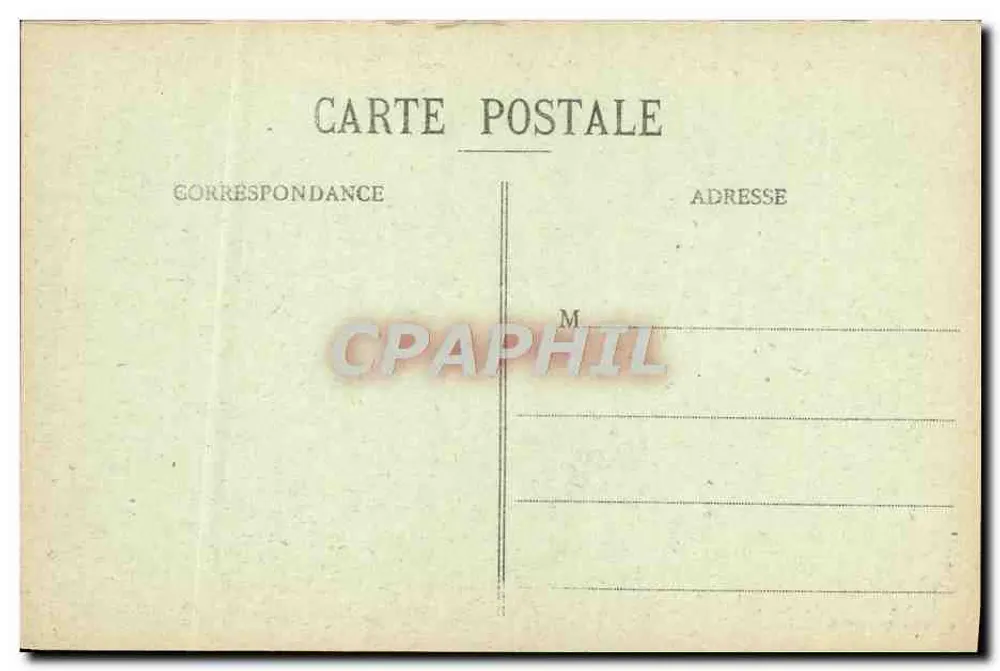 Oudjda (Marruecos) - Campo de Caravanas — Colección Iddale P. S. - Reverso