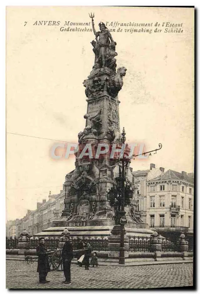 Antwerpen - Monument van de Vrijmaking van de Schelde — uitgever niet zichtbaar - Voorkant