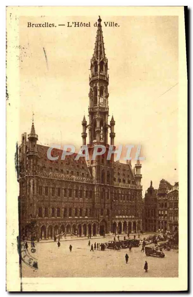Bruselas — El Ayuntamiento - Anverso