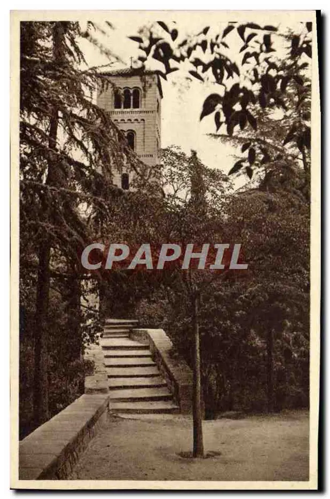 Torre da Igreja — vista dos degraus — editor desconhecido - Frente
