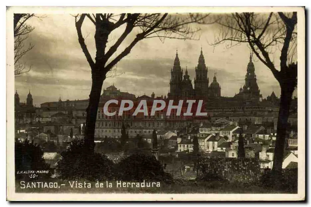 SANTIAGO.- Blick auf die Herradura — G.N. ALTINA - MADRID - n°10 - Vorderseite