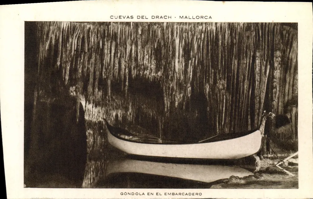 Cuevas del Drach - Mallorca — Gondel am Kai, Verlag nicht sichtbar - Vorderseite