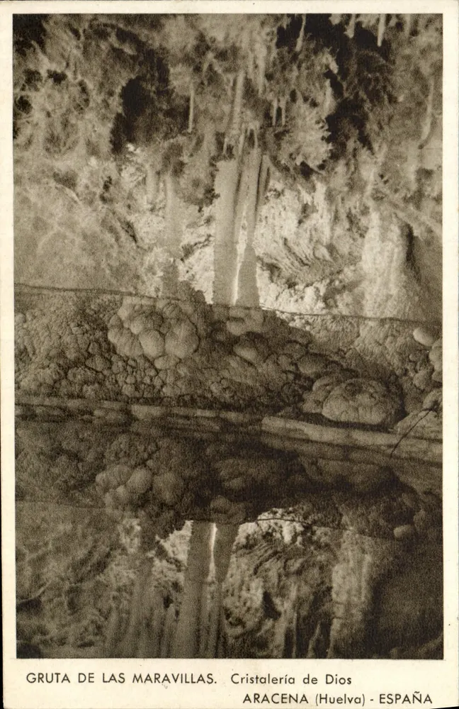 Höhle der Wunder — Kristall des Gottes — Aracena (Huelva) - Spanien - Vorderseite