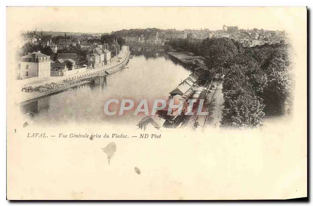La Vallée — Algemene Uitzicht vanaf het Viaduct — ND Phot - Voorkant