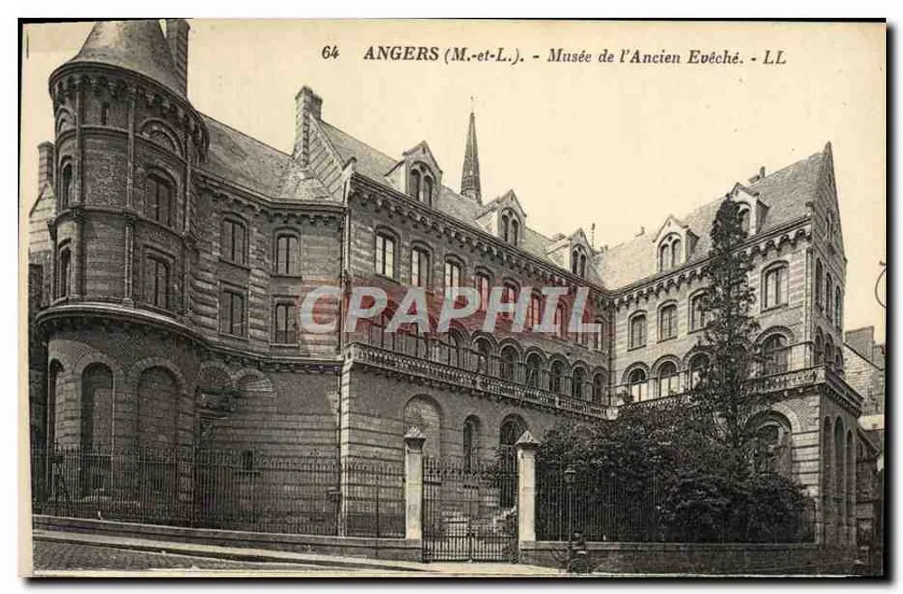 Angers (M.-et-L.) - Museu do Antigo Bispo - LL - Frente