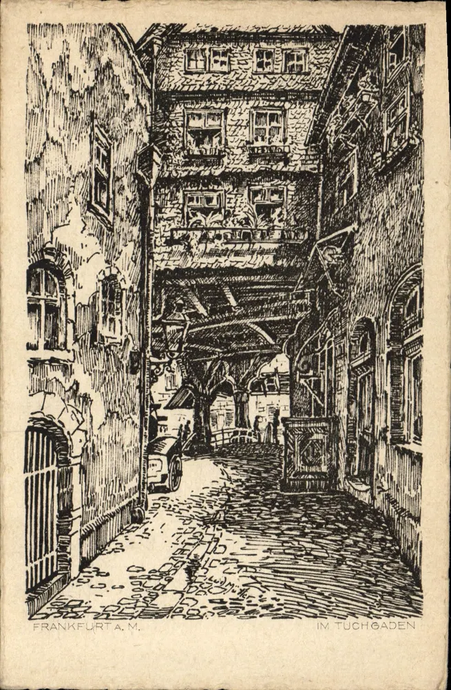 Frankfurt a.M. — No Tuchgaden — Ludwig Klement - Frente