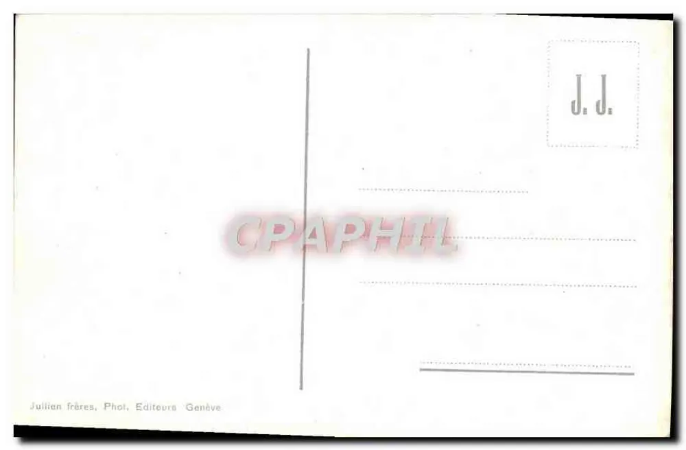 Lausanne - Katedra — widok z lotu — J.J. 10620 - Rewers