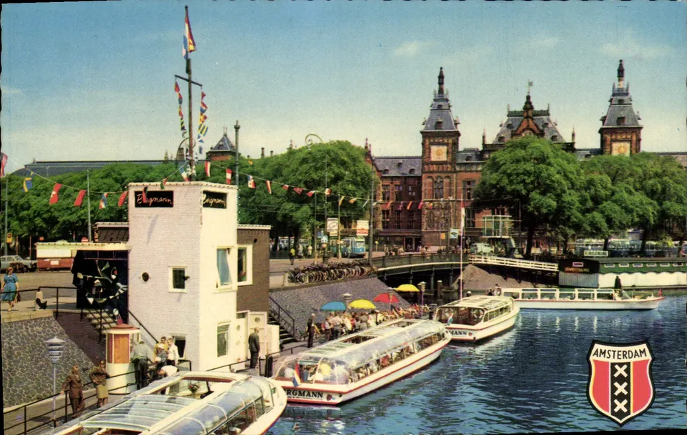 Amsterdam — Centraal Station — wydawca Rembrandt, n° 101 - Awers