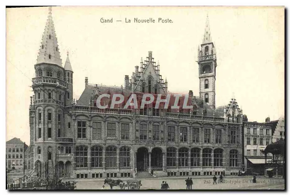 Gand — A Nova Postagem — Pauliotype De Geneve, n°293 - Frente