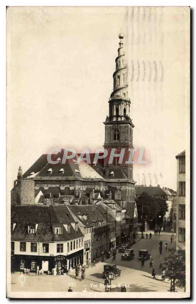 Igreja dos Redentores — Copenhague — n° 231 - Frente