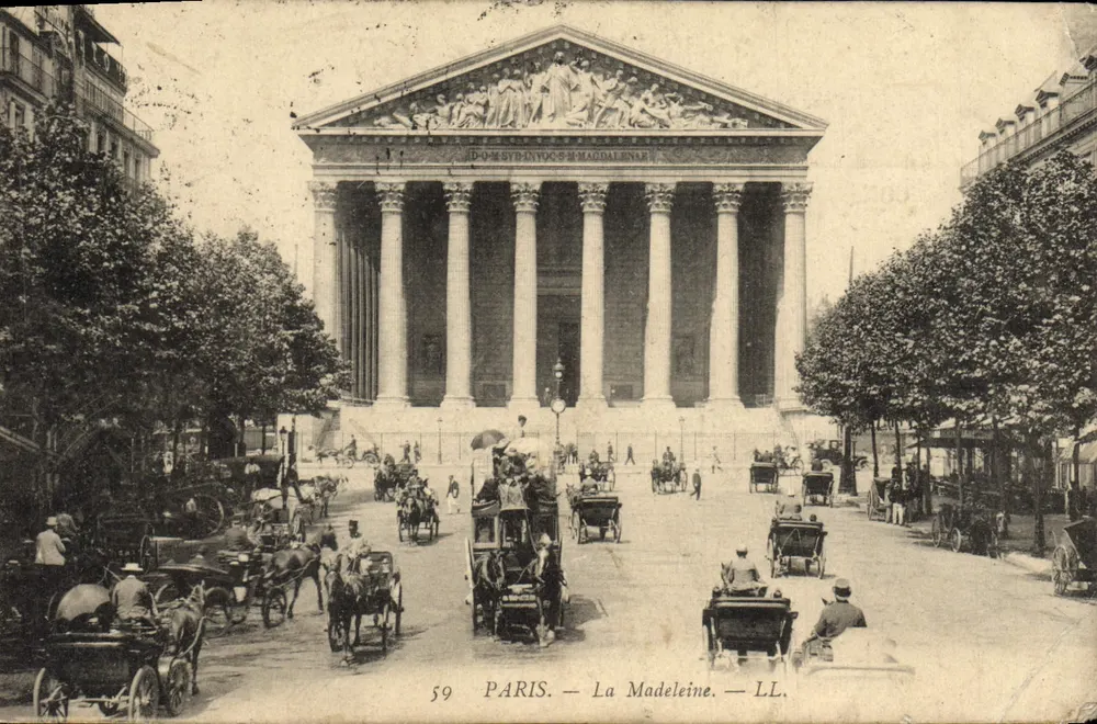 Paris — La Madeleine — éditeur LL, n° 59 - Frente