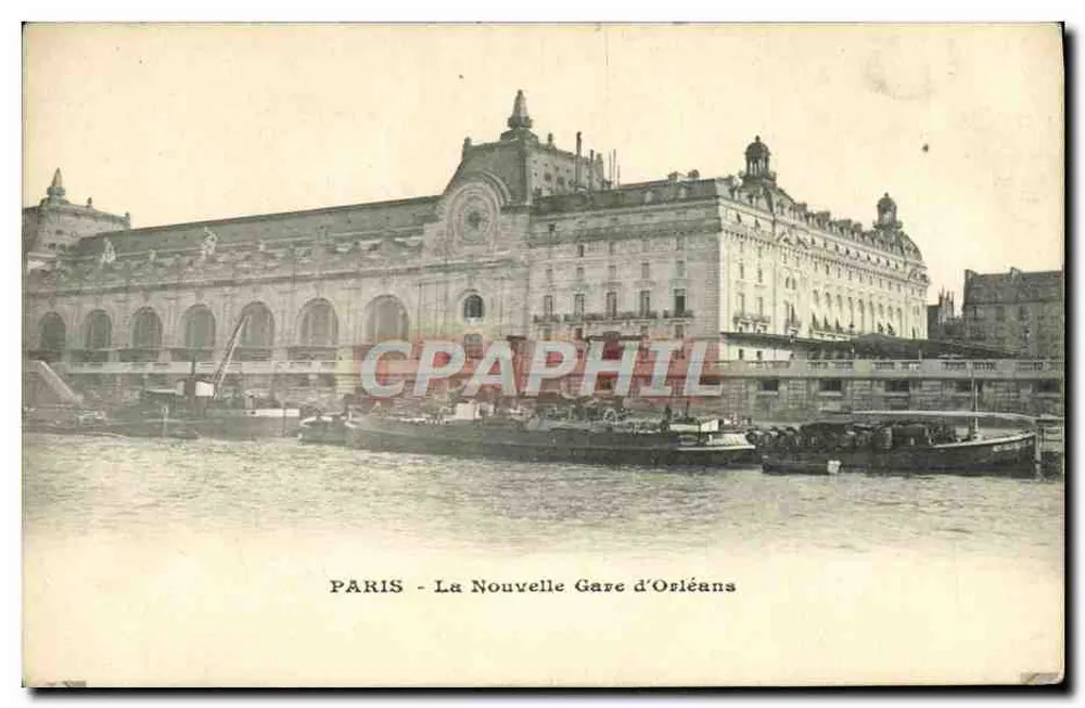 Paris - La Nouvelle Gare d'Orléans — éditeur non identifié, n° de série non visible - Recto