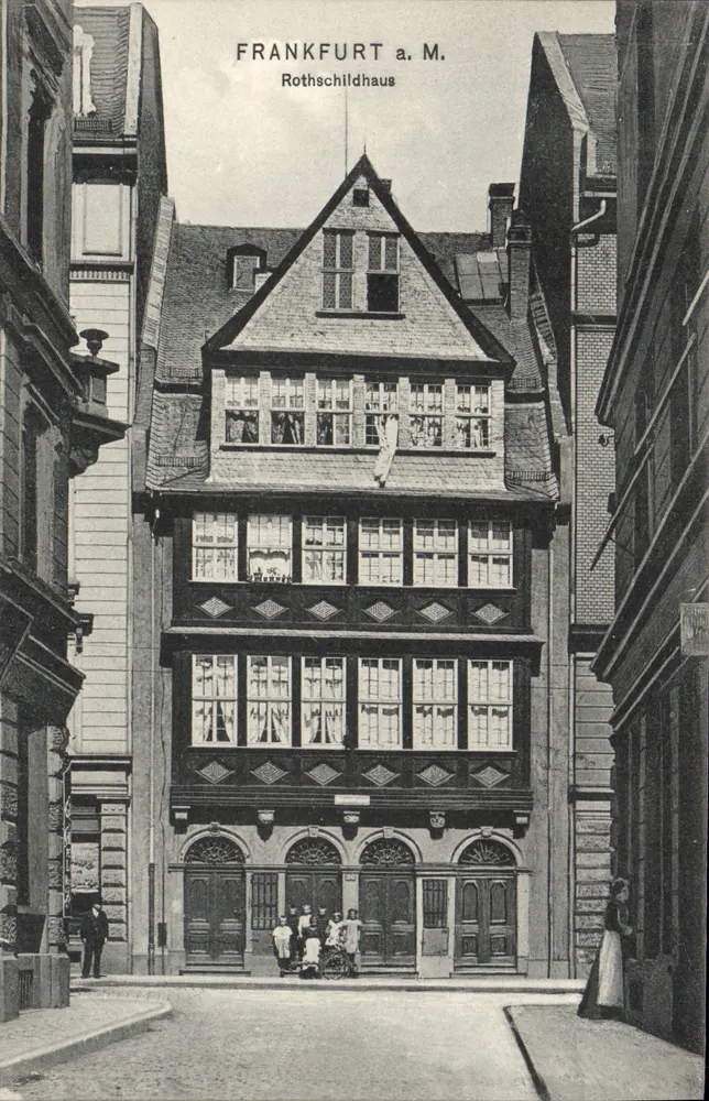 Frankfurt a.M. — Rothschildhaus — Dr. Trenkler Co., Leipzig - Anverso