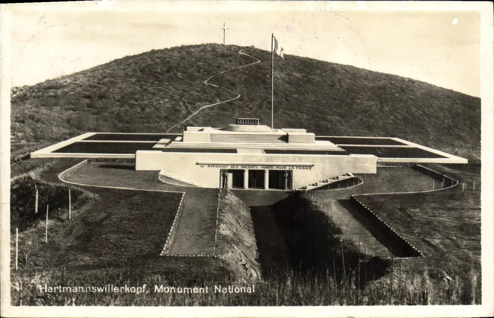 Hartmannswillerkopf — Nationaler Gedenkstein für Soldaten, die für Frankreich fielen — unbekannter Verleger, Seriennummer nicht sichtbar - Vorderseite