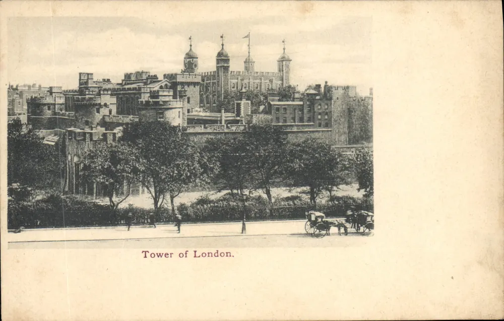 Tower of London — Panoramablick - Vorderseite