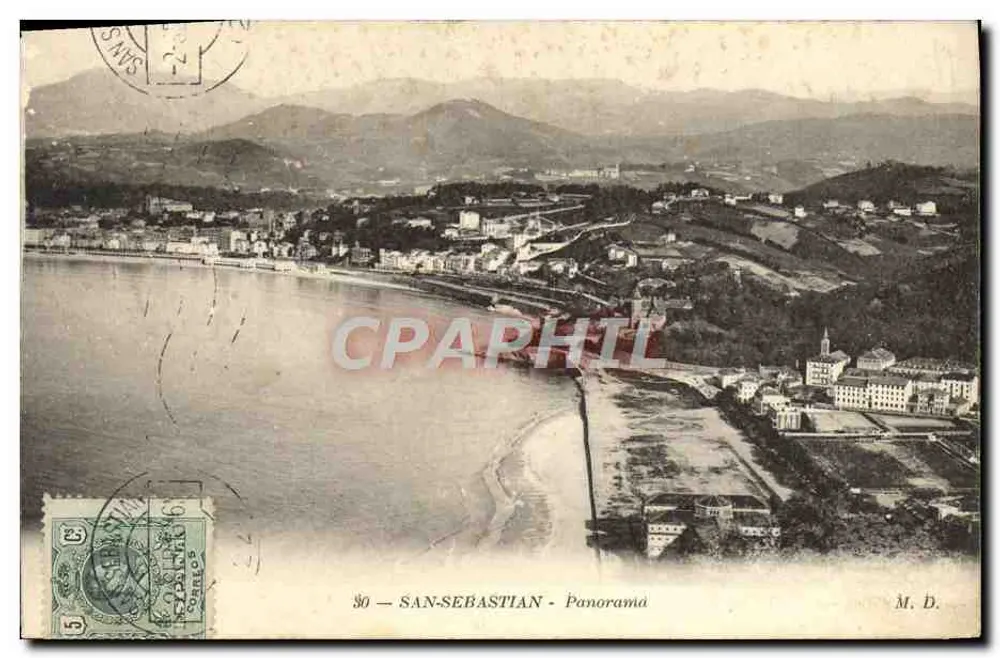 San Sebastián - Panorama — M. D. - Frente