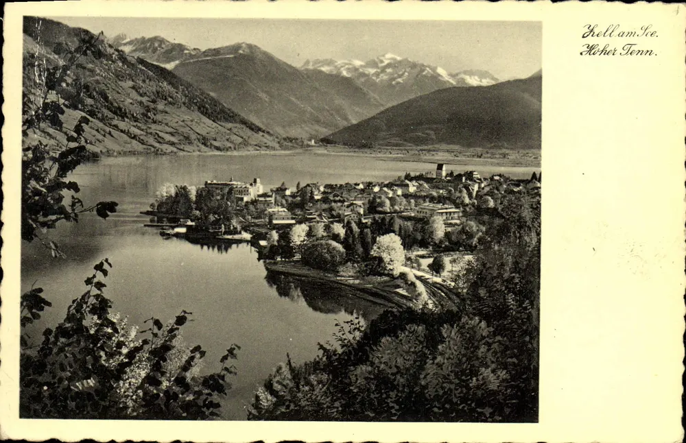 Zell am See — Höher Tenn — editor Friedrich Prodiuger, n° 2824 - Frente