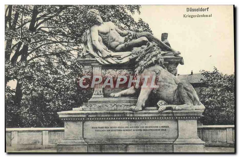 डुइसबर्ग — क्रिगरडेंकमाल — J. Wollstein, बर्लिन, संख्या 42, क्रमांक 681 - आगे