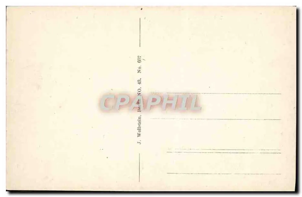 डुइसबर्ग — शहर के दृश्य से शिला टॉवर — J. Wollstein, बर्लिन, संख्या 697 - पीछे