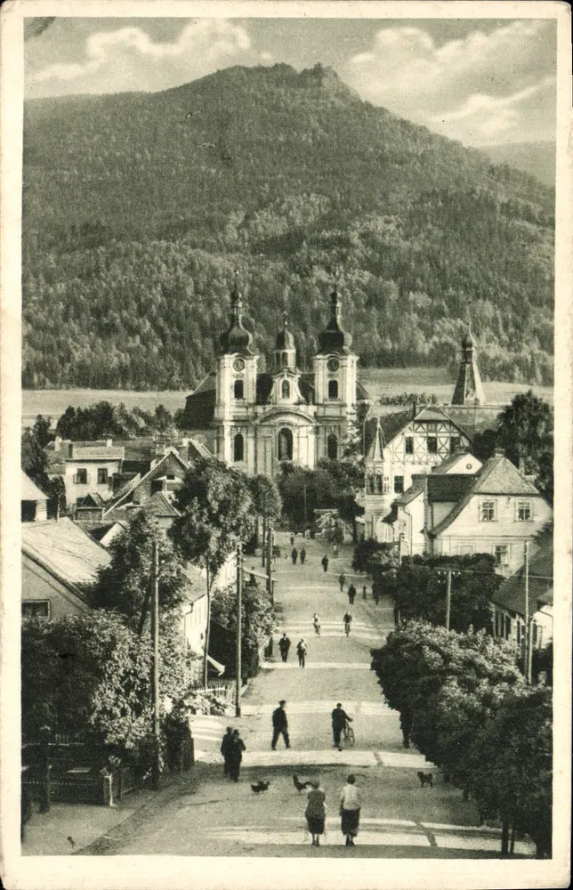 Haindorf im Isergebirge — Sommerfrische Haindorf im Isergebirge — A. Augsten, Fotoatelier, Haindorf i. B. - Vorderseite