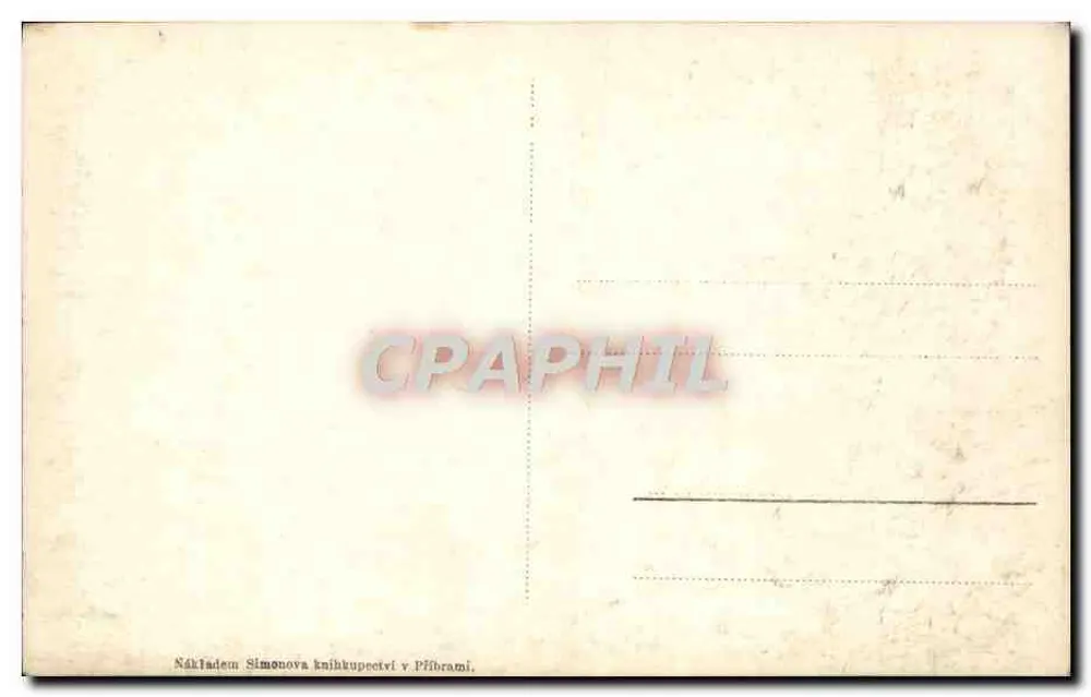 Sv. Hora u Příbrami — editor FOTOPRUM PRAGA XVII, n°4 - Verso
