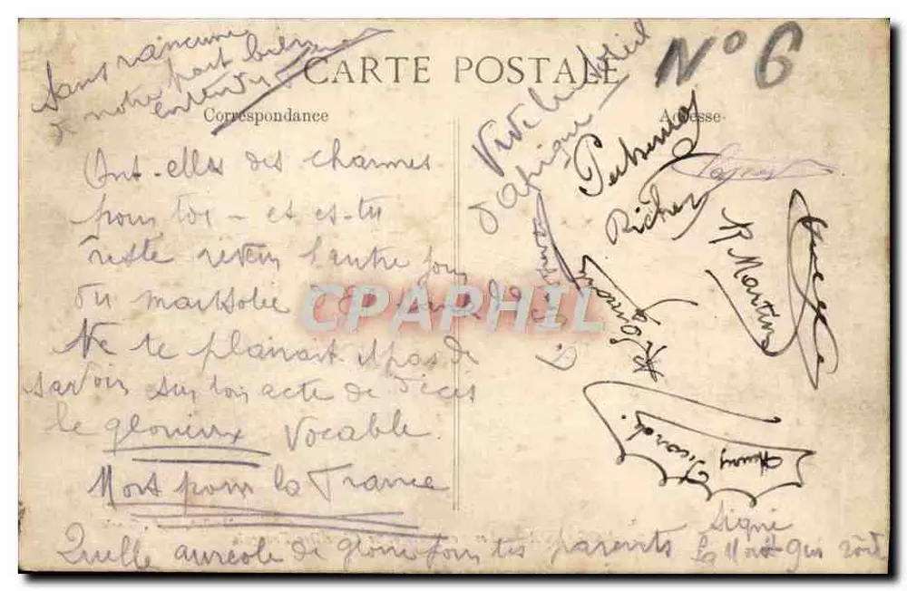 Mogador — Die Mauern und der französische Friedhof — Maillet, phot., Casablanca - Rückseite