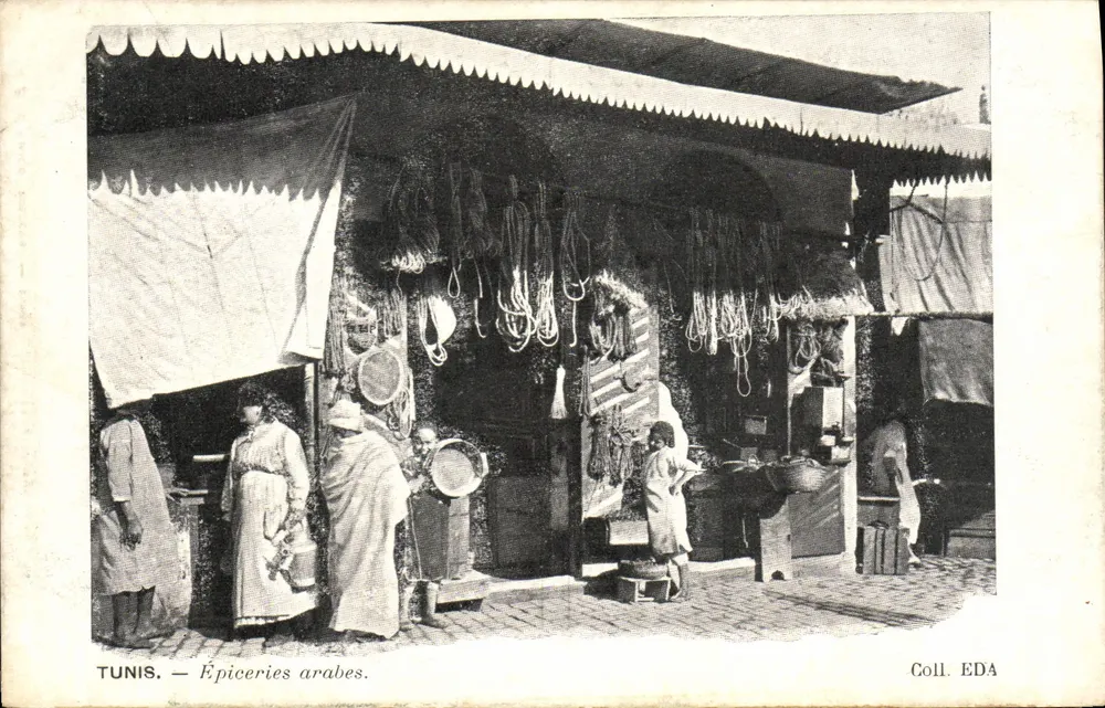 Tunis — Épiceries arabes — Coll. EDA - Frente