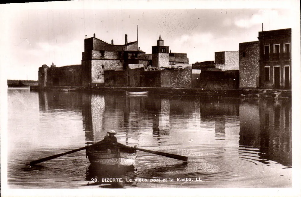 Bizerte — Il Vecchio porto e la Kasba — LL, n°28 - Recto