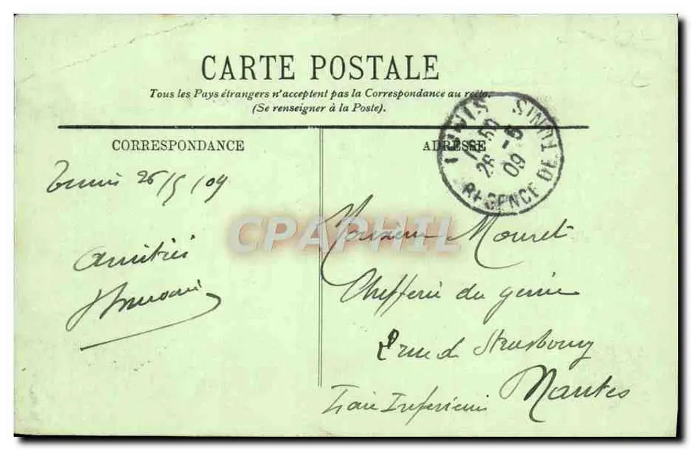 Femme Tunisienne voilée — LL. — n° 249 - Verso