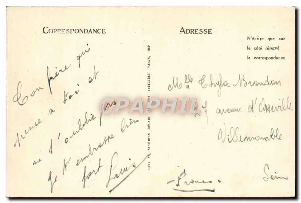 Bizerte — Het Oude Haven — LL - Achterkant