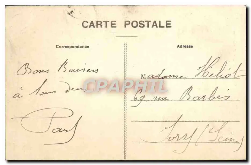 Laval - Katedra Avesnières — Kolekcja A. i P. - Rewers