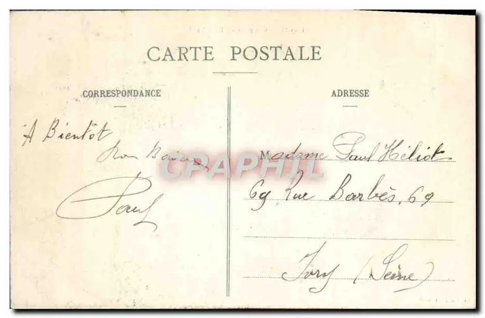La Vallée - Vista scattata dal Pont-Neuf — editore non visibile, numero di serie non visibile - Verso