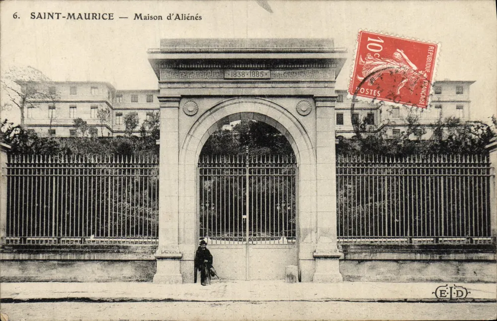 Saint-Maurice — Casa dos Alienados — Editor EID, n°6 - Frente