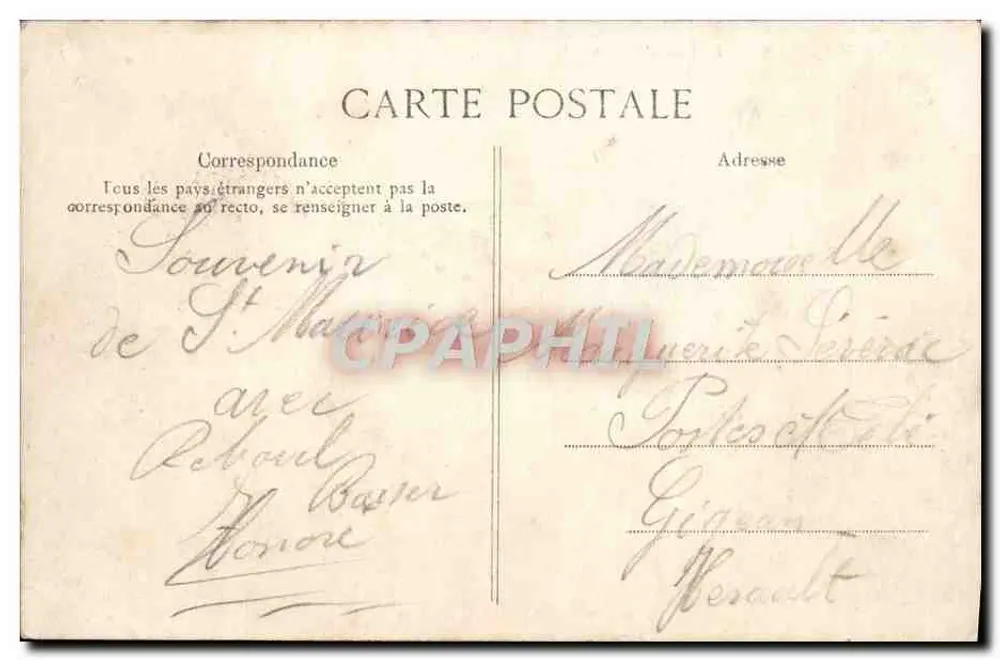 Saint-Maurice — Casa dos Alienados — Editor EID, n°6 - Verso