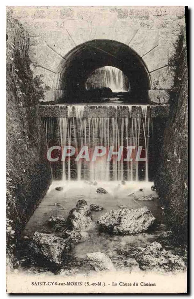 Saint-Cyr-sur-Morin (S.-et-M.) — Die Chute du Choiset — J. Bongogne, Verlag in Château-Thierry - Vorderseite