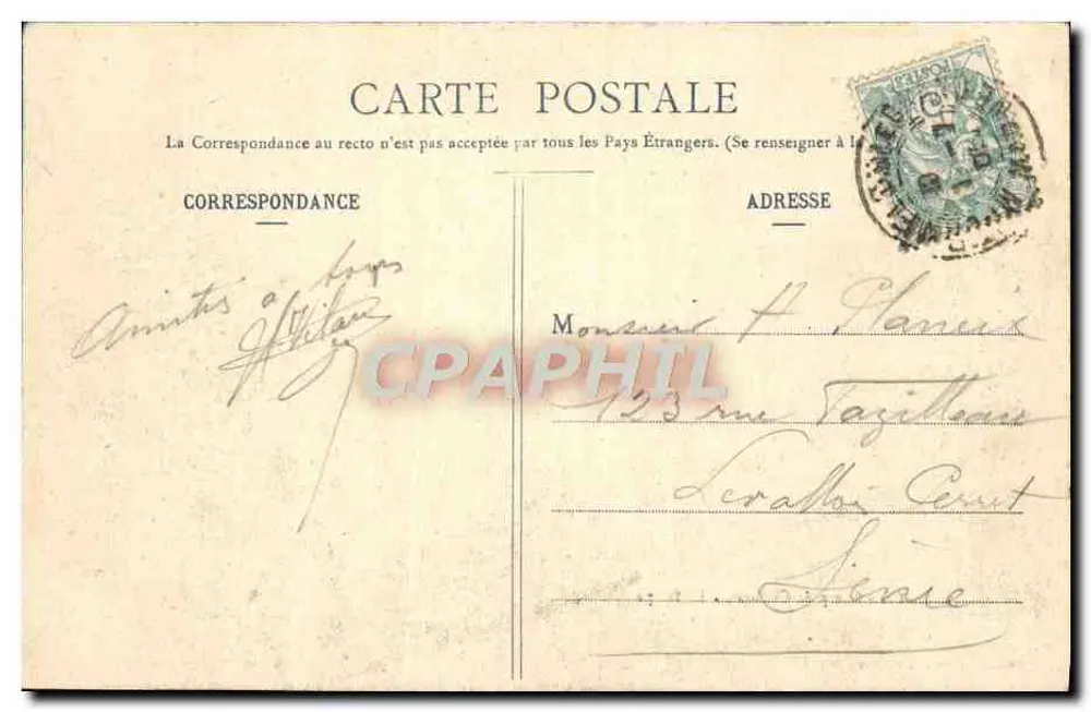 Campo de Châlons - A Sopa — Fotografia Locart, Mourmelon, n°82 - Verso