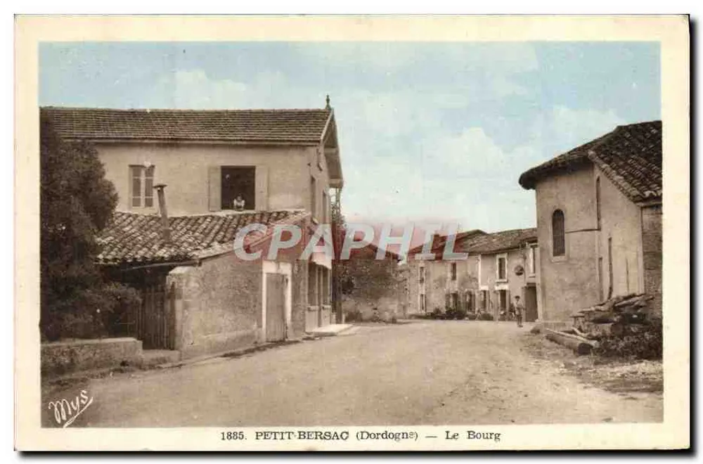Petit-Bersac (Dordogne) — Le Bourg — Éditions Mys - Frente
