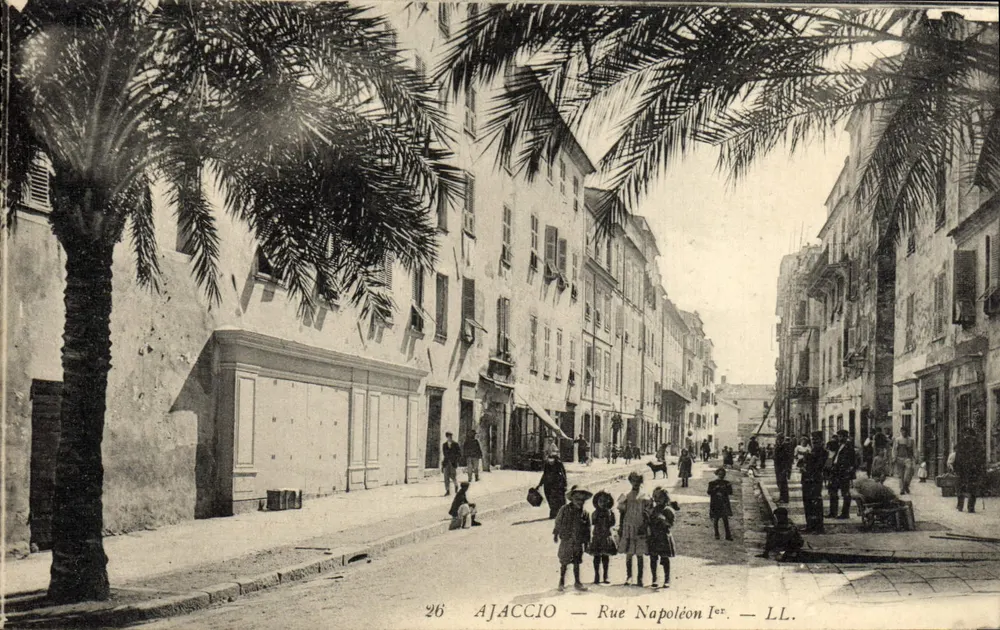 Ajaccio — Rue Napoléon 1er — LL. — n°26 - Vorderseite
