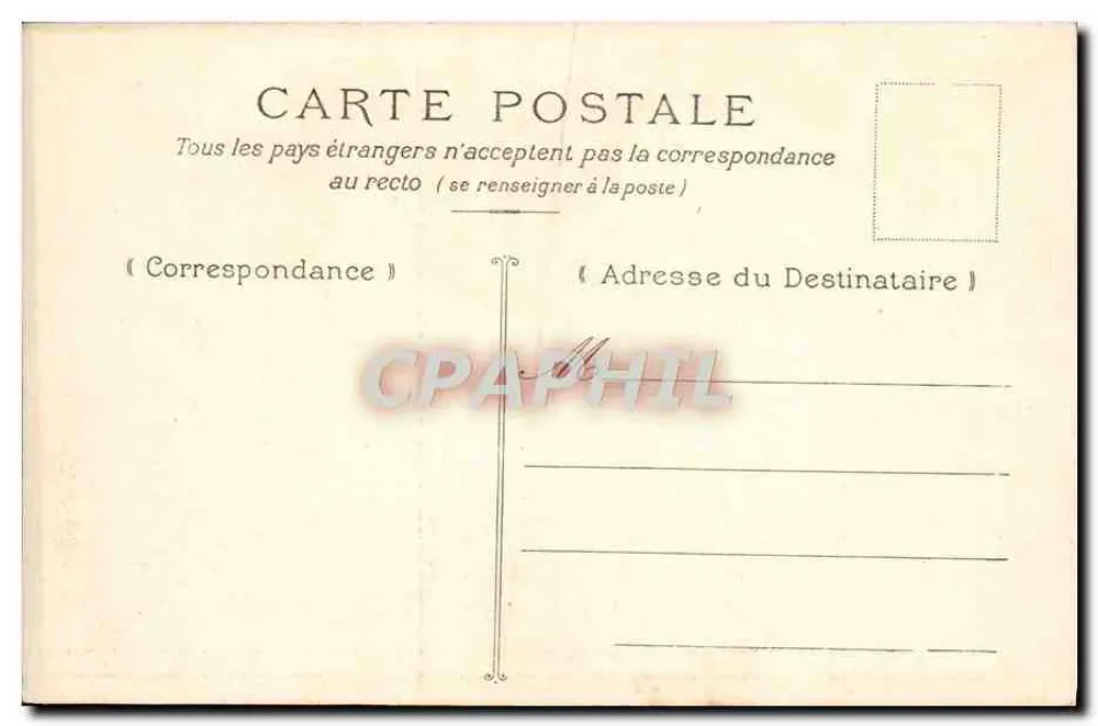 Bourges — O Castelo-d'Eau — Morin, edit. Bourges - Verso