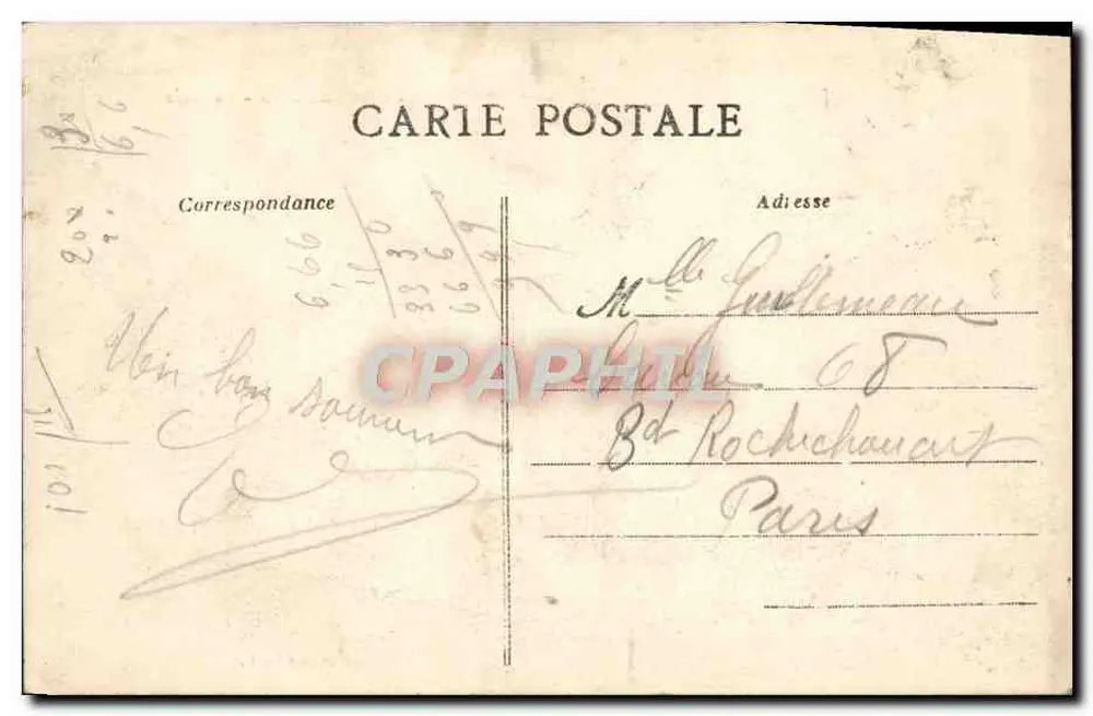 Cherbourg - A Estação — Coleção G. L. — n°26 - Verso